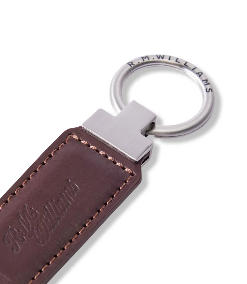 RM Williams Ridgewood Key Fob Chocolate Raisin-1